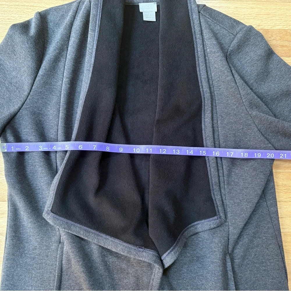 Chico's Zenergy Cardigan Jacket Size Large (2) in Excellent Condition - Picture 7 of 7